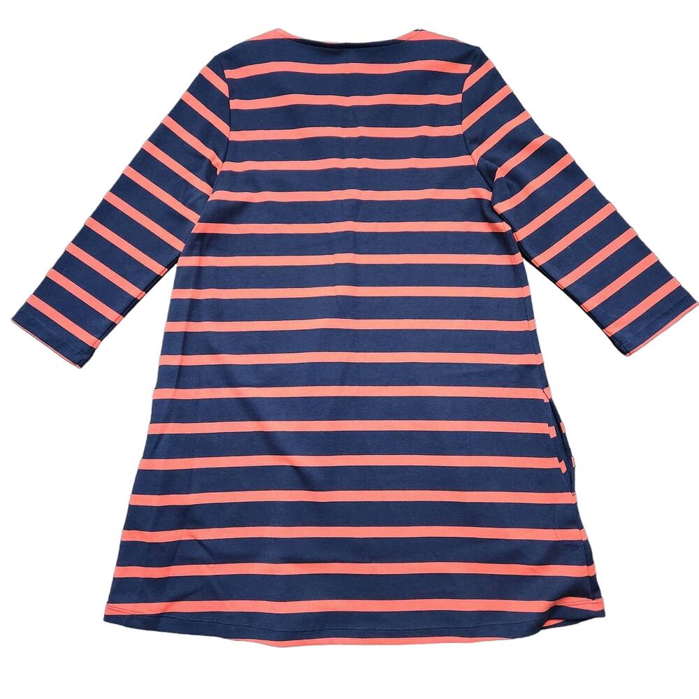 NWT Joules Edith Dress Navy Red Stripe Size 8 - Picture 6 of 6